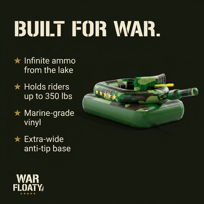 Built for war — key features